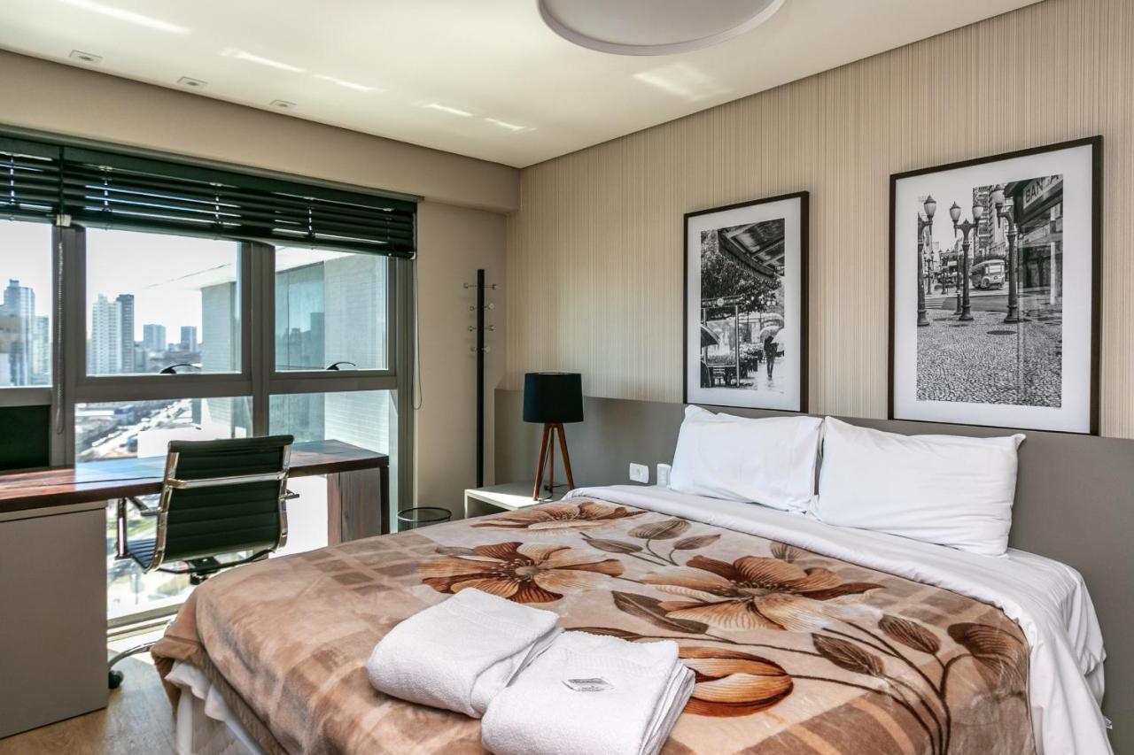Studio Luxo Casal - Central - 7Th036 库里提巴 外观 照片
