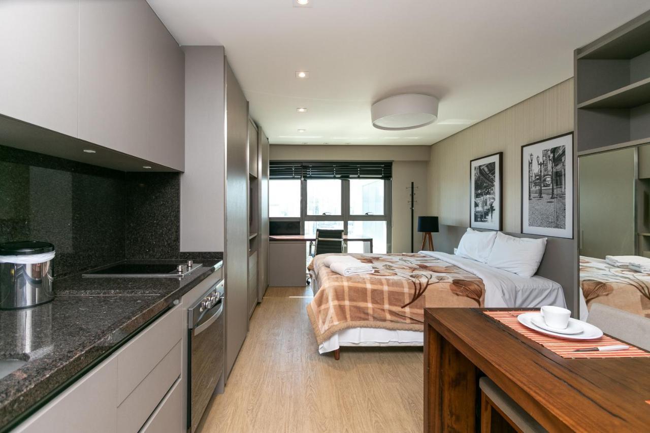Studio Luxo Casal - Central - 7Th036 库里提巴 外观 照片